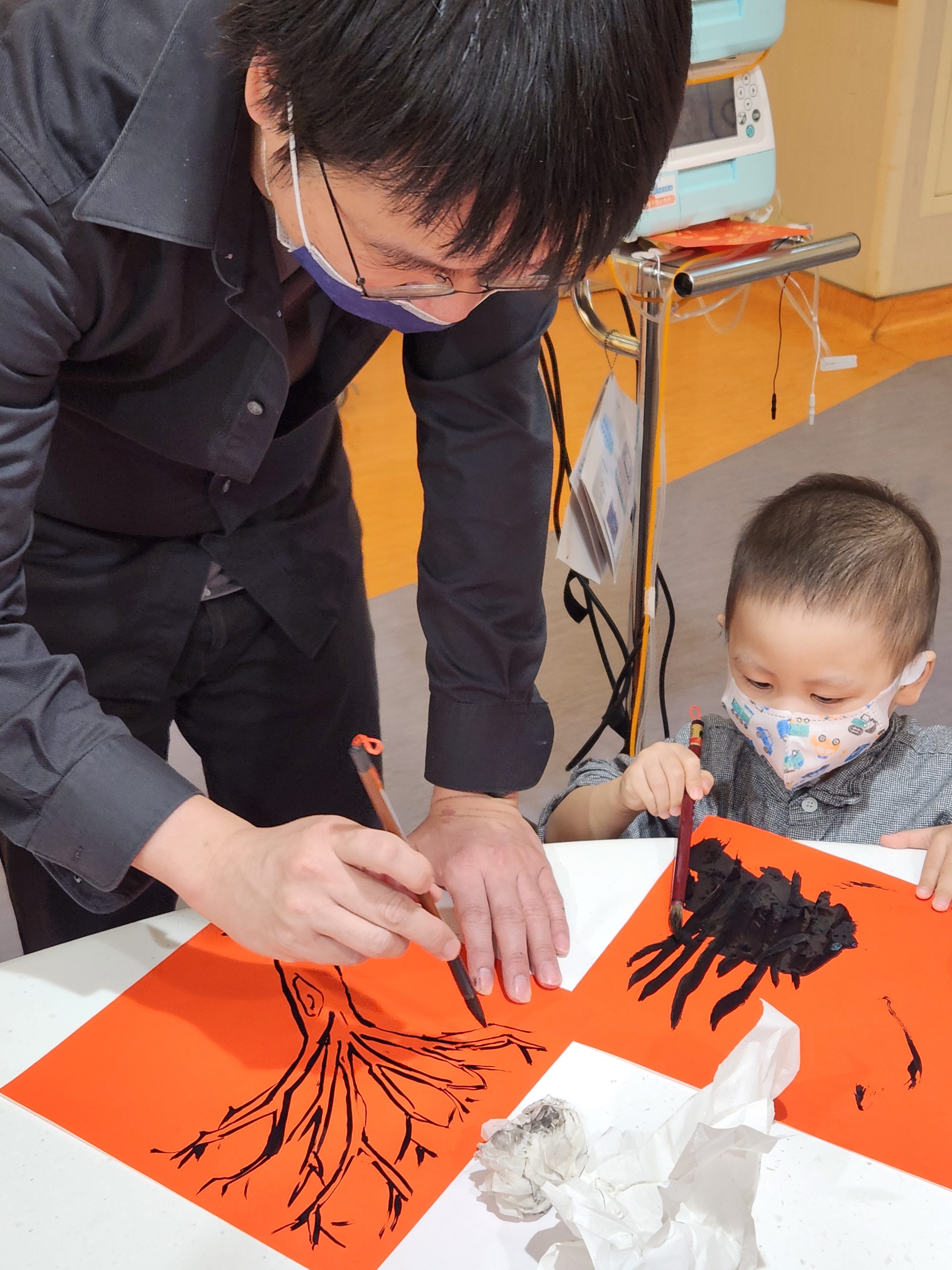 【病房活動】蛇蛇如意春聯活動